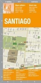 Libro Santiago  Guia Mapa De Julian De Dios