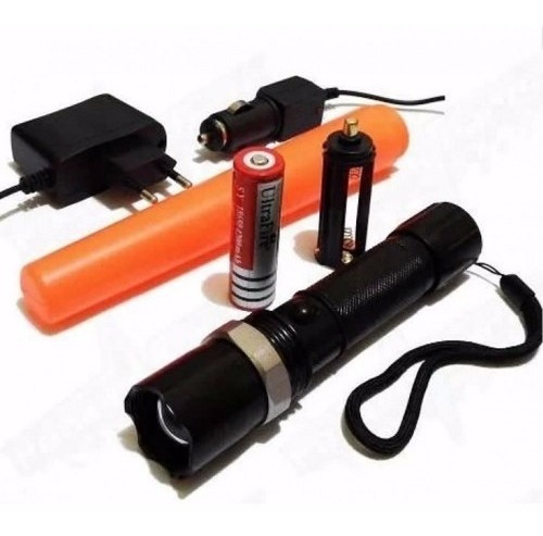 Lanterna Swat Flashlight Multifunction Led Média