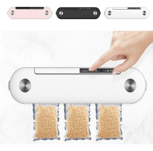 Máquina Automática De Sellado De Alimentos 220v 110v Negro