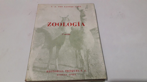 Zoologia De J. A. Dos Santos Lara  Año 1962