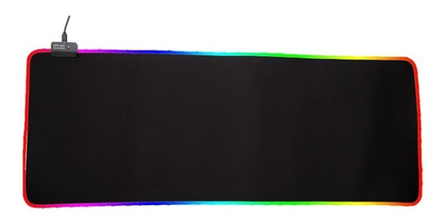 Imagen 7 de 7 de Mouse Pad Gamer Alfombrilla 900 X 400 X 4 Mm Negro Glowing
