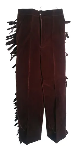 Pantalon outlet vaquero flecos