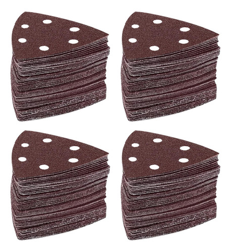 Lija Triangular Multiherramienta Grano 120 Madera Warrior