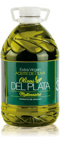 Bidon Aceite De Oliva Virgen Extra Olivos Del Plata 3 Litros