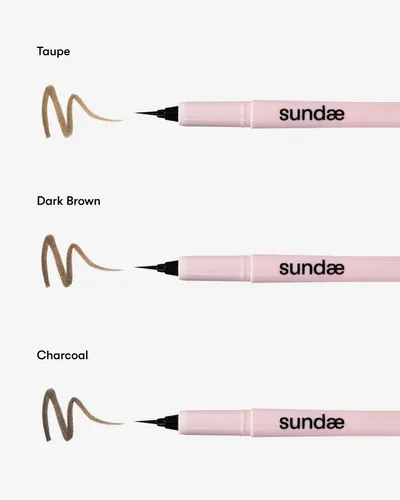 Sundae By Momiji Personality Pen, Tinta Para Cejas Y Pecas Color Dark Brown