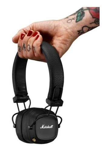 Audífonos inalámbricos Marshall Bluetooth Major IV negro