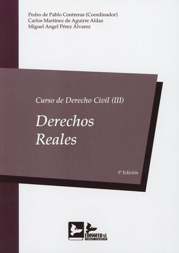 Libro Curso De Derecho Civil 3 Derechos Reales 2020