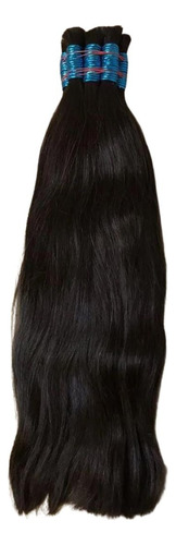 Cabelo 100% Humano 65/70cm 100gramas Levemente Ondulado