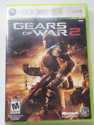 Gears Of War 2 Xbox 360 Original Físico Usado