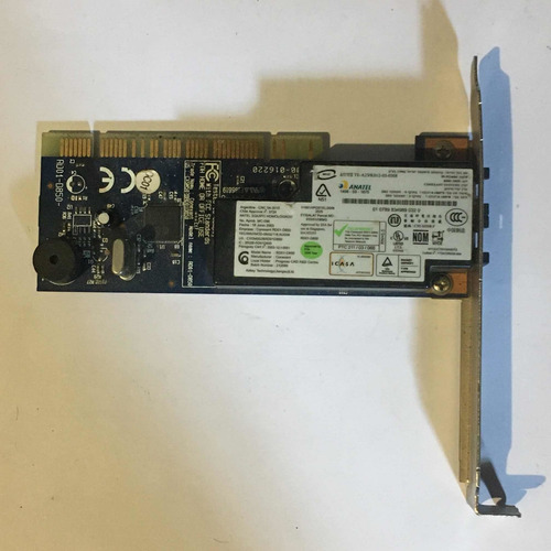 Tarjeta De Red Pci Fax Anatel Rd01 - D850 (Usado)