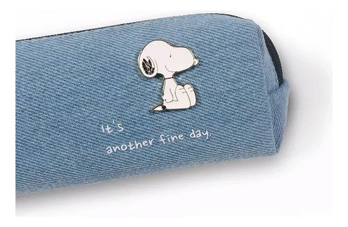 Pin Snoopy Sentado Alegre Broche Metálico Pins Mochila