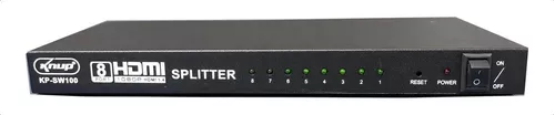 Divisor Hdmi 1.4 Hdcp Splitter 1 Entrada 8 Saídas 1080p 1x8 Menor preço em Divisor Hdmi 1.4 Hdcp Splitter 1 Entrada 8 Saídas 1080p 1x8