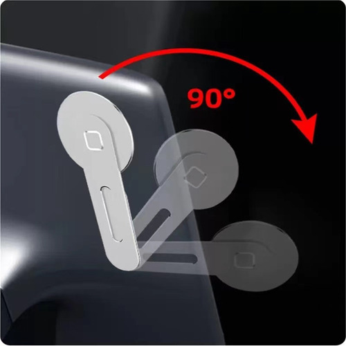 Soporte Magnético Plegable Autoadhesivo Para Coche Y