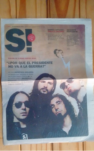 System Of A Down -  Suplemento Si 06/05/2005