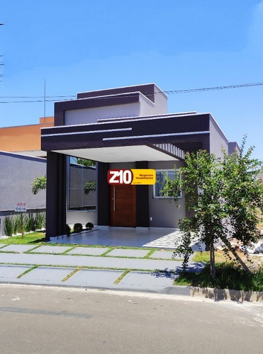 Imagem 2 de 18 de Z10 Imoveis Indaiatuba | Ca09021 - Casa Térrea Em Condomínio Fechado Com Excelente Acabamento - Park Real - Ca09921 - 70636750