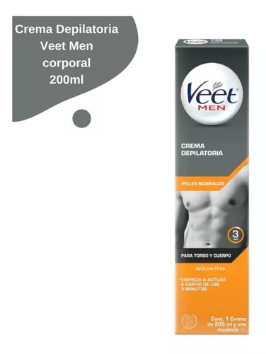 Crema Depilatoria Corporal Veet Masculina 200 ml