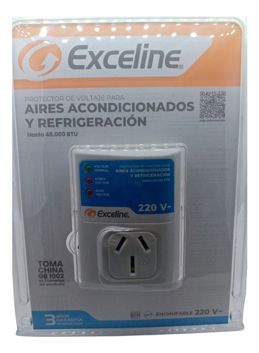  Protector Equipos A/c 220vac Receptaculo Chino Ccee 10-16am