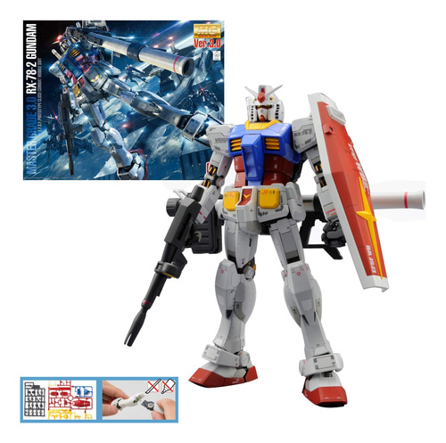 Bandai Hobby Mg Gundam Rx-78  2 ver. 3.0 1/100 scal.