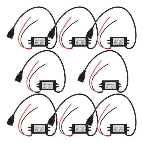 Convertidor Cc De 12 V A 5 V Modulo Buck Adaptador De Corrie