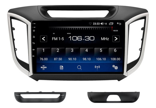 Multimidia 9p Creta 14/21 Carplay Android Auto Mp5 + Ré