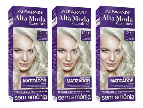 Alfaparf Alta Moda Kit 6 Unid Corretor Matizador 12.111