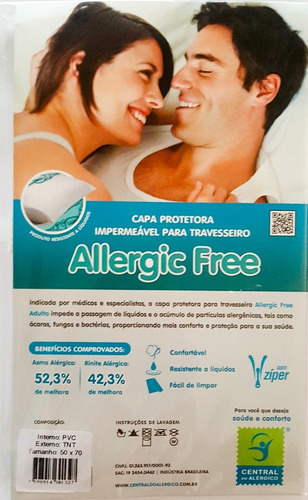 Kit Capa Antiácaro Colchão Casal +2 Fronhas Tnt / Pvc Grátis
