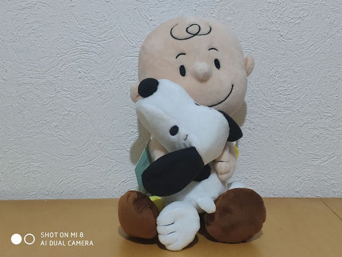 Charlie & Snoopy Abrazo Peanuts Original