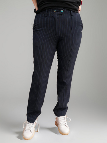 Pantalón Mango Color Azul Xs (Usado)
