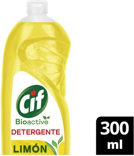 Detergente Cif Bio Active Gel Limón 300ml X12u