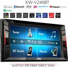 Autoestere De Pantalla Jvc Kw-v240bt Doble Din Bluetooh, Usb