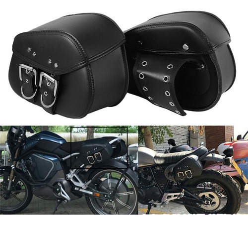 2pcs Moto Mini Bolsa De Sillín Harley Sportster Xl 883 1200