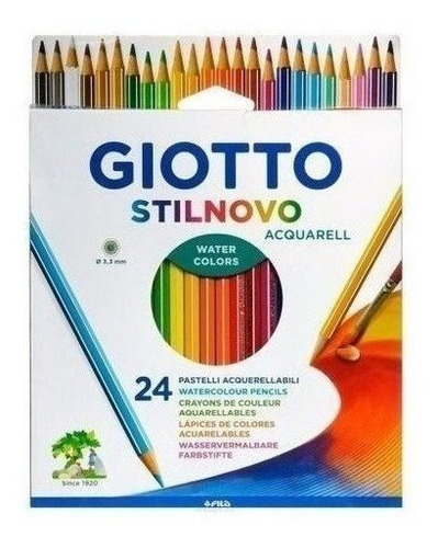 Lapices Giotto Stilnovo Acquarell X24 256600es