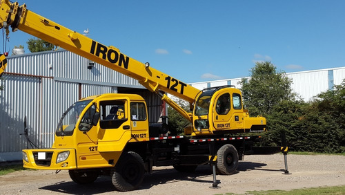 Grua 12 Toneladas Xcmg Sobre Camion Qy 12 Tn