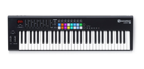 Controlador Midi Novation Launchkey Mk3 61 Teclas Negro