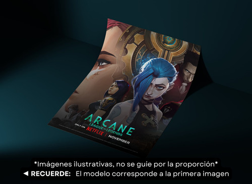 Mini Poster Arcane League Of Legends Lol Jinx Vi Caitlyn N36
