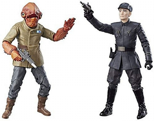 Admiral Ackbar & First Order Officer Black Series Star Wars