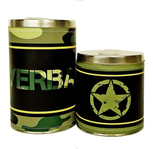 Imagen 4 de 7 de Equipo De Mate Completo Camuflado Militar Set Kit Matero
