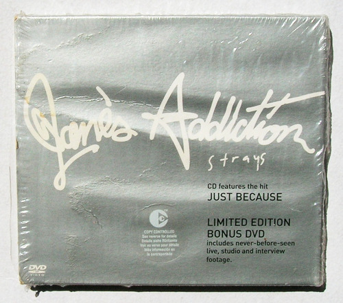 Jane's Addiction Strays Cd+dvd Importado 2003