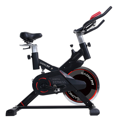 Bicicleta Fija Spinning Gadnic Fitness Gym 18kg Display