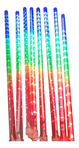comprar Luces Navidad Lluvia M.color Tipo Tubo 2mts