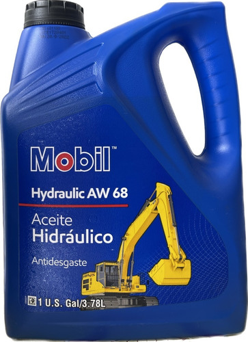 Aceite Mobil Hidraulico Antidesgaste Aw 68 - 1 Galón