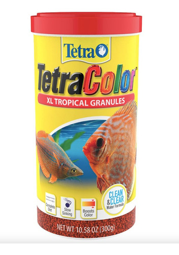 Tetracolor Alimento Para Peces 300grs Granulos Acuarios 