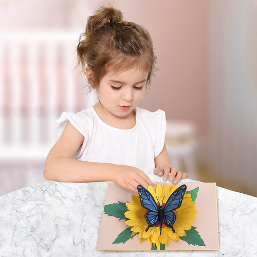 Tarjeta De Papel M Sunflower And Card Spring Greeting Beauti