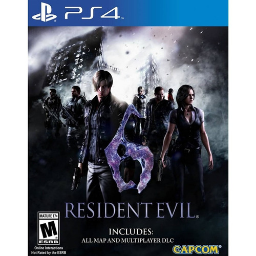 Resident Evil 6 Hd Ps4, Nuevo Y Sellado