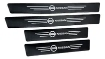 Comprar Cubre Sócalo Pisaderas Tipo Fibra De Carbono Nissan