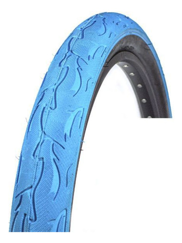 Pneu Colorido Aro 26x2.50 Flame Wheeling/grau Azul