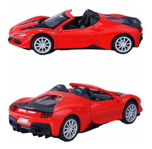 Auto Deportivo Ferrari J50 A Escala, Coleccionable 1:32