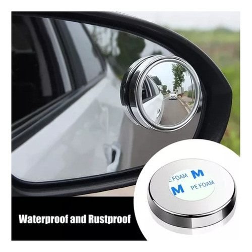 Espejo Retrovisor Universal Hd. Coches Camiones