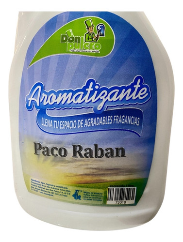 Aromatizante De Ambiente Fragancia Paco Raban