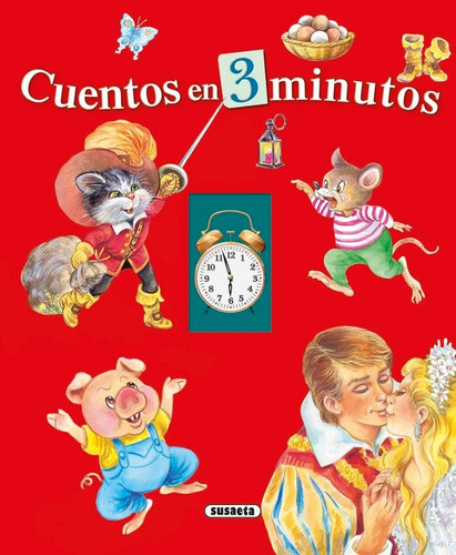 Cuentos En 3 Minutos, De Susaeta, Equipo. Editorial Susaeta, Tapa Dura En Español